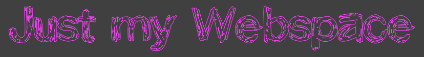 Just my Webspace